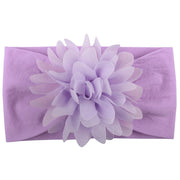 Lovely Chiffon Flower Headband - MomyMall Purple