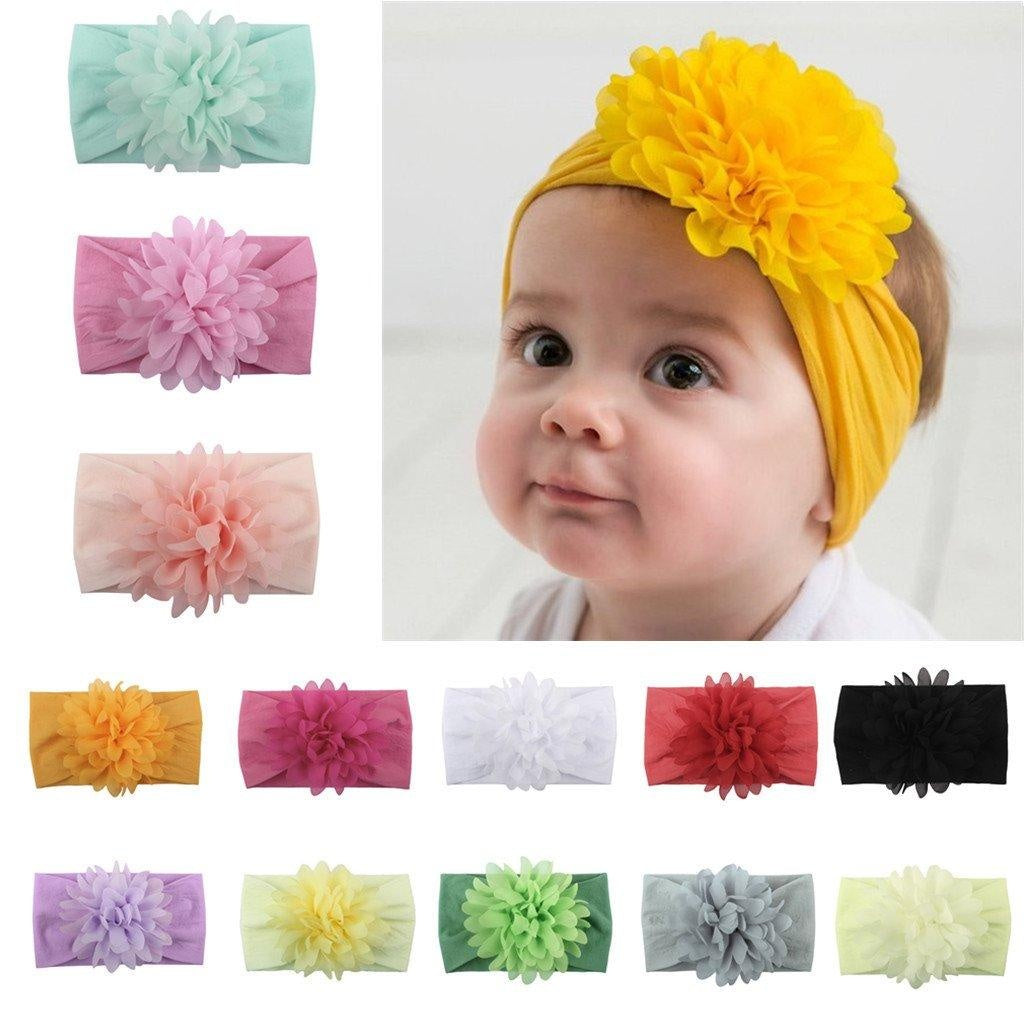 Lovely Chiffon Flower Headband - MomyMall