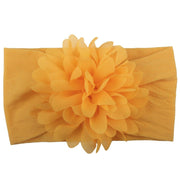 Lovely Chiffon Flower Headband - MomyMall Yellow