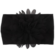Lovely Chiffon Flower Headband - MomyMall Black