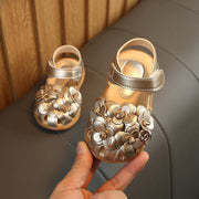 Baby Girl Flower Sandal Baby Princess Walking Shoes - MomyMall
