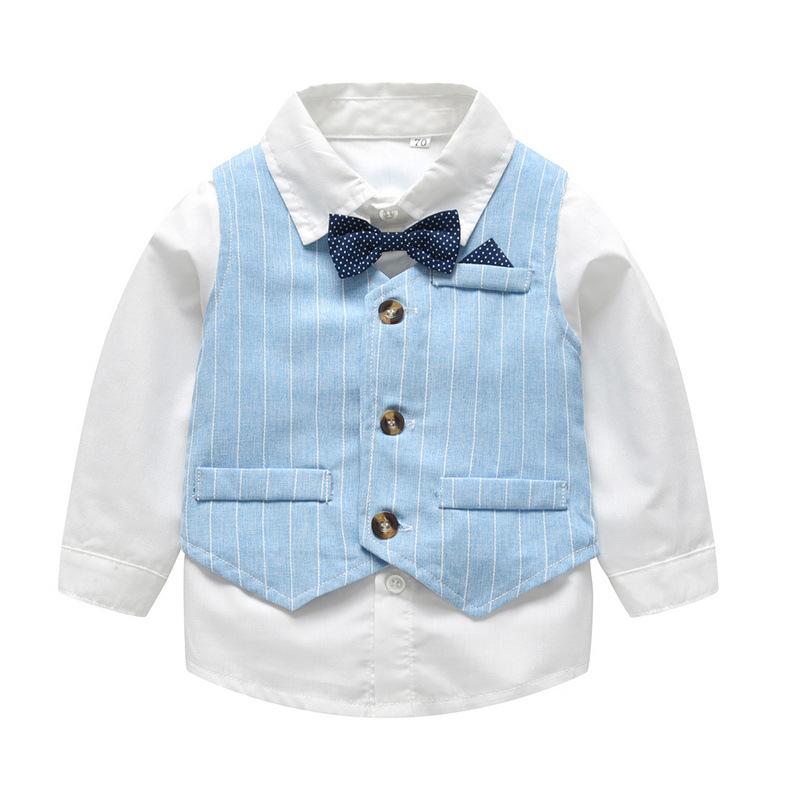 Baby Boy Gentleman Formal Set 3 Pcs - MomyMall