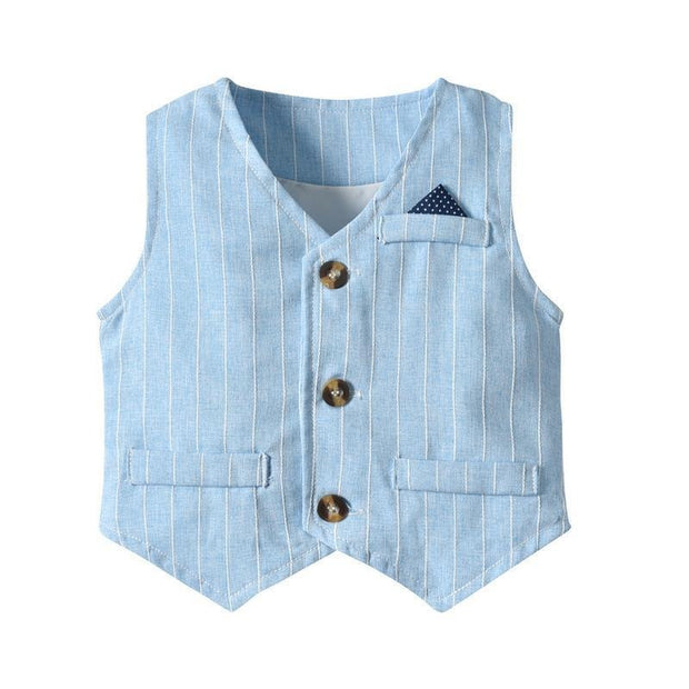 Baby Boy Gentleman Formal Set 3 Pcs - MomyMall