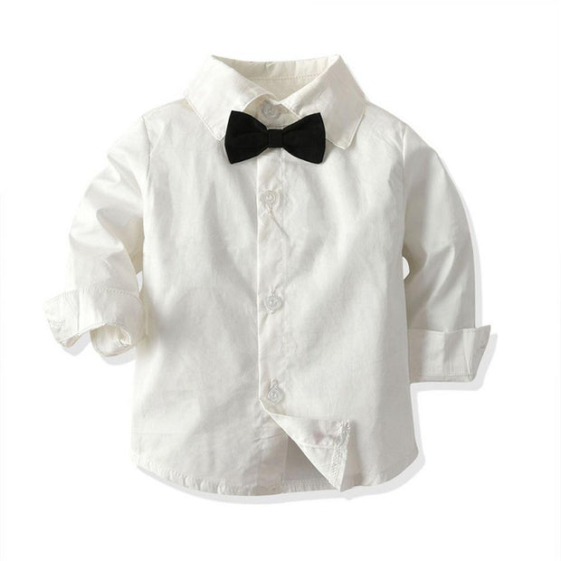 Baby Boy Bow Tie Vest 3 Pcs Formal Set Suits - MomyMall