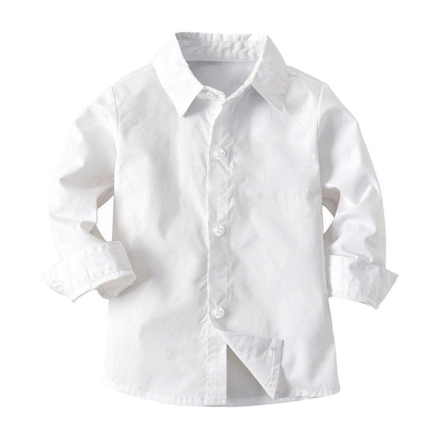 White Woven Baby Boy Formal Gentleman 3 Pcs Set Suits - MomyMall