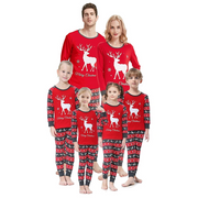 Family Matching Christmas Pajamas Adult Kids Girls Boy Sleepwear Nightwear Outfits