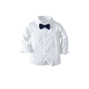 Bow Tie Vest Suit Baby Boy Formal Set 4 Pcs