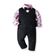 Baby Boy Sailboat 3 Pcs Set Formal Suits