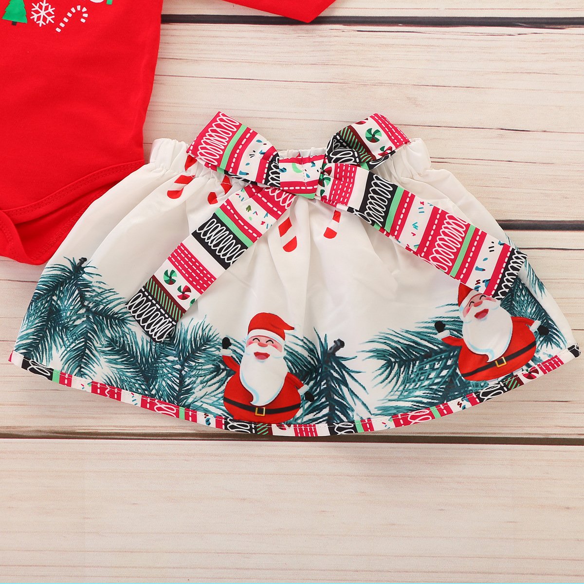 Cute Baby Girl Fashion Ins Christmas Suit 3 Pcs Set - MomyMall