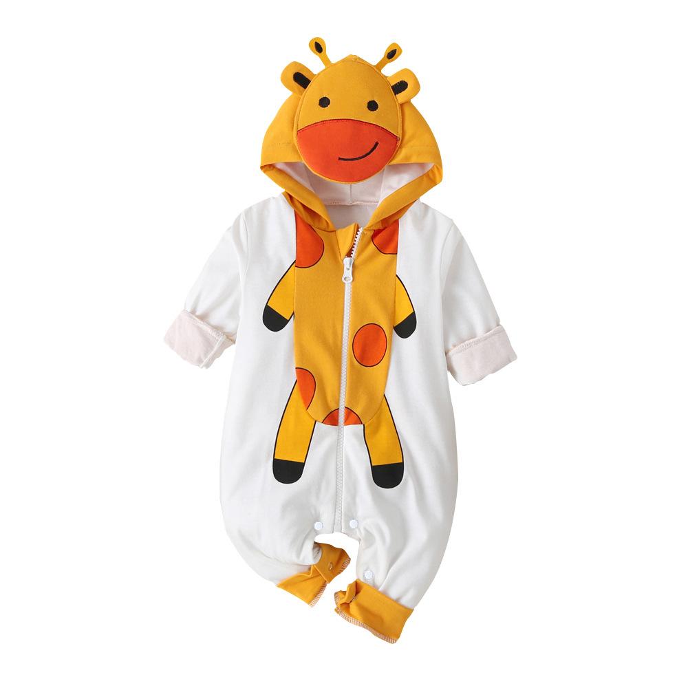 Baby Cartoon Animals  Bodywear Ins New Thickened Romper