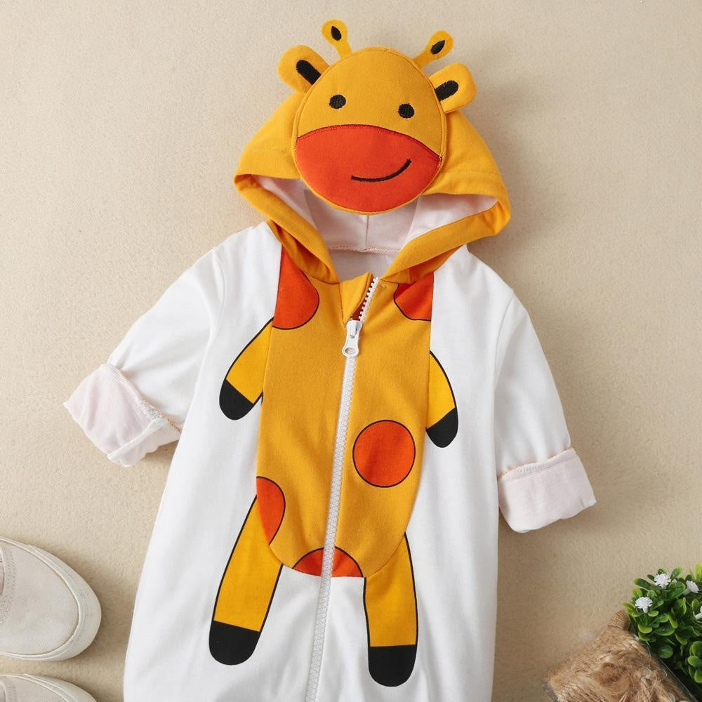 Baby Cartoon Animals  Bodywear Ins New Thickened Romper