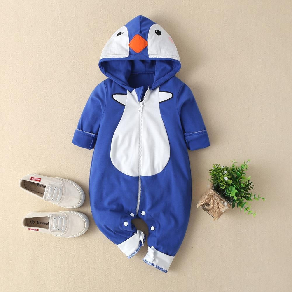 Baby Cartoon Animals  Bodywear Ins New Thickened Romper