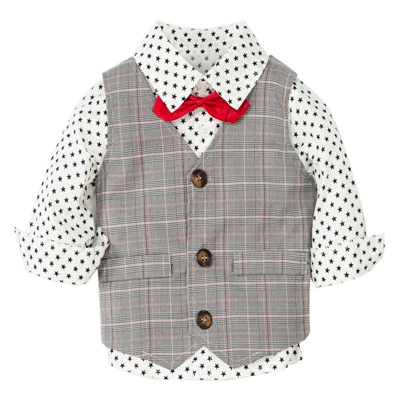 Gentleman Suit Baby Boy 2 Pcs Formal Set - MomyMall