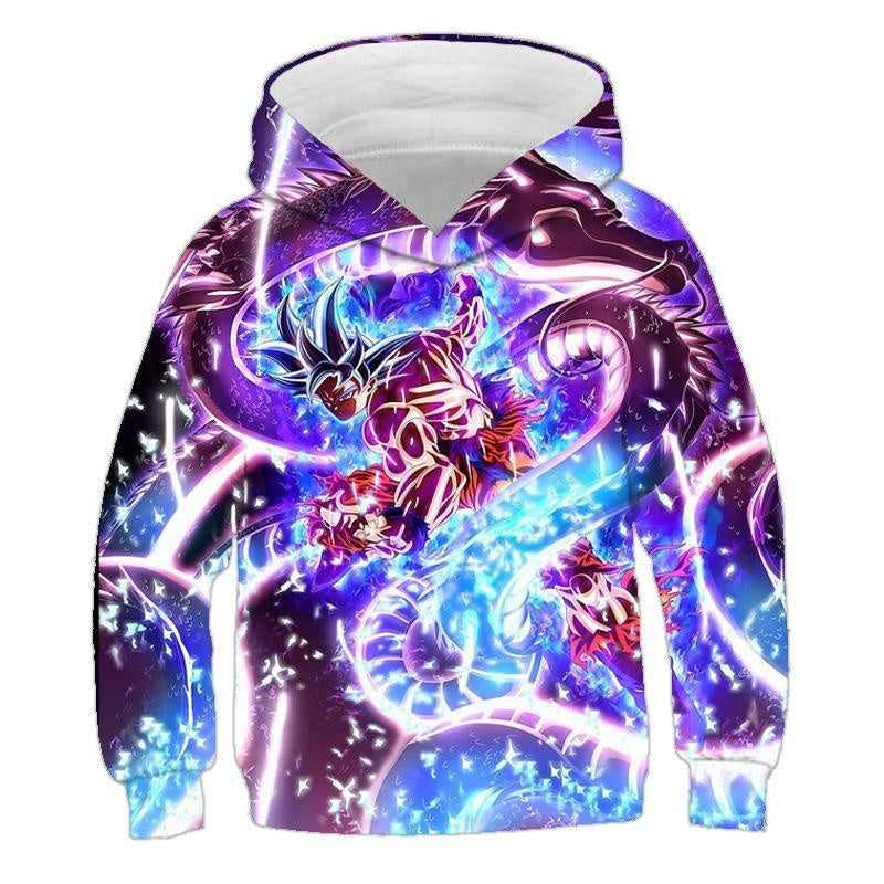 Kid Children Dragonball Evolution 3D Printed Hoodie - MomyMall