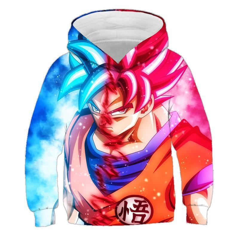 Kid Children Dragonball Evolution 3D Printed Hoodie - MomyMall