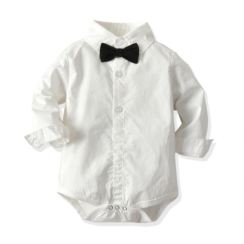 Long Sleeve Suit Baby Boy Formal 2 Pcs Set