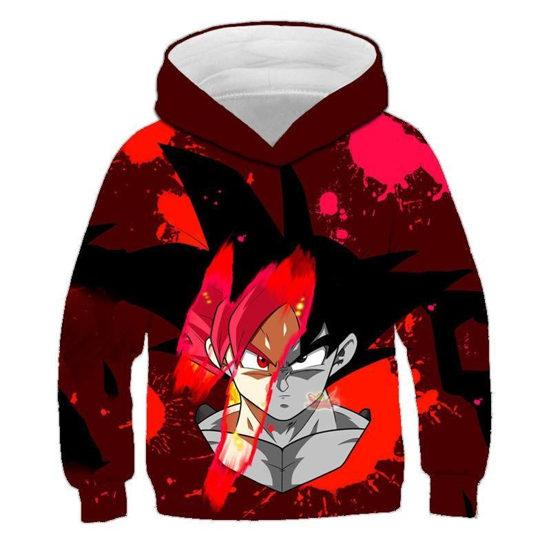 Kid Children Dragonball Evolution 3D Printed Hoodie - MomyMall