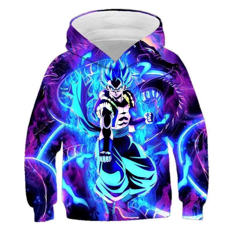 Kid Children Dragonball Evolution 3D Printed Hoodie - MomyMall