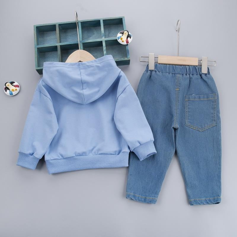 Handsome Boy Autumn Sportswear Casual 2 Pcs Set