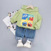 Handsome Boy Autumn Sportswear Casual 2 Pcs Set