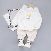 Spring Boy Casual Suit Cartoon Trendy Set 2 Pcs