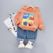 Handsome Boy Autumn Sportswear Casual 2 Pcs Set