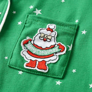 Christmas Green Pajamas Set Baby Boy Casual 2 Pcs Suits - MomyMall