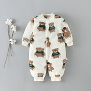 Thickened Baby Flannel Romper - MomyMall Type7 / 0-3 Months