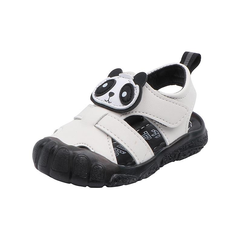 Kid Bo Girl Baotou Anti-kick Baby Sandals Beach Walking Shoes