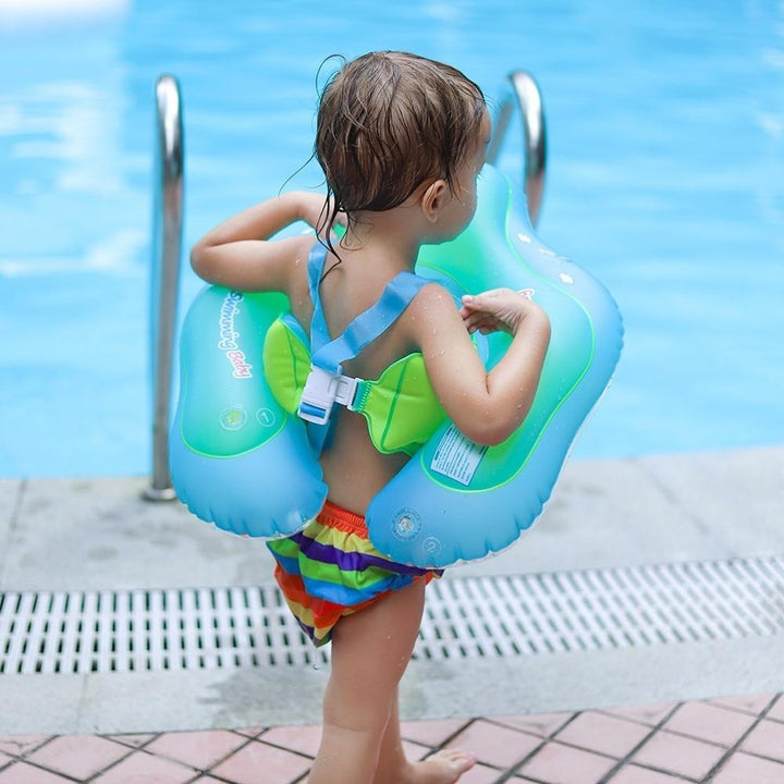 Baby Safety Swimming Ring With Sun Canopy - MomyMall
