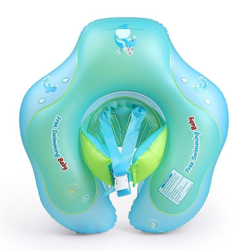 Baby Safety Swimming Ring With Sun Canopy - MomyMall