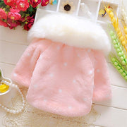 Baby Toddler Girls Cute Fleece Fur Winter Warm Coat - MomyMall