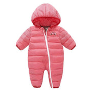 Newborn Baby Winter Jumpsuit Overalls Warm Romper - MomyMall