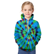 Kid Girl Fashion 3D Printed Colorful Hoodie - MomyMall Type5 / 1-2 Years