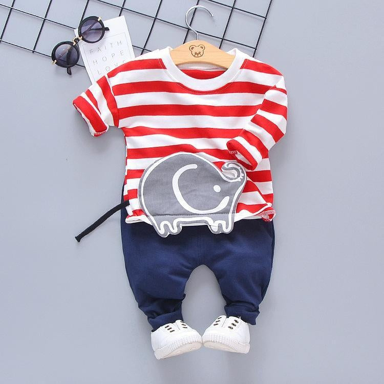 Baby Boy Girl Leisure Sports Autumn Suits 2 Pcs Set