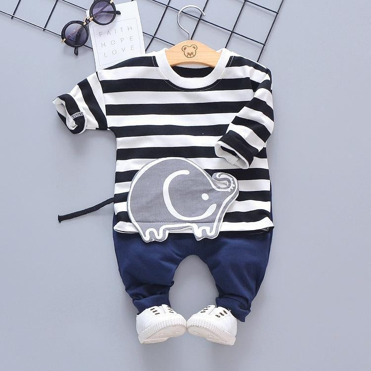 Baby Boy Girl Leisure Sports Autumn Suits 2 Pcs Set