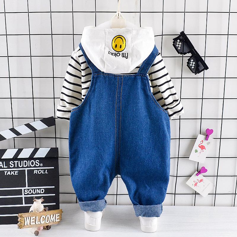 Baby Girl Overalls Cute Casual Suit 2 Pcs