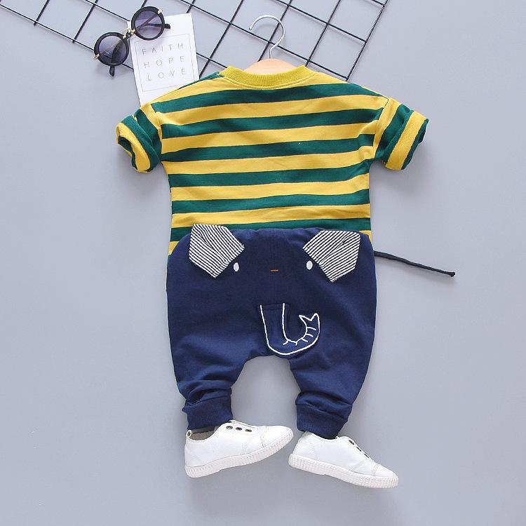 Baby-Jungen-Mädchen-Freizeit-Sport-Herbstanzüge, 2-teiliges Set