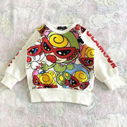 Kids Boy Girl Autumn Winter Spot Doll Shirt 1-8 Years - MomyMall White / 1-2 Years