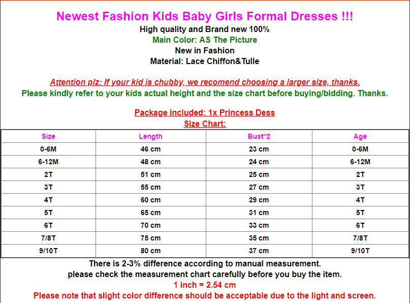 Girls Lace Wedding Pageant Formal Sequin Dresses 1-10T - MomyMall