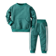 Boy Autumn Long-sleeved Casual Sportswear 2 Pcs Set - MomyMall