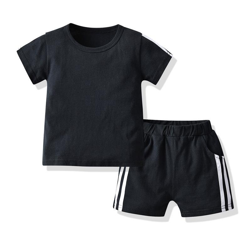 Boy Autumn Long-sleeved Casual Sportswear 2 Pcs Set - MomyMall