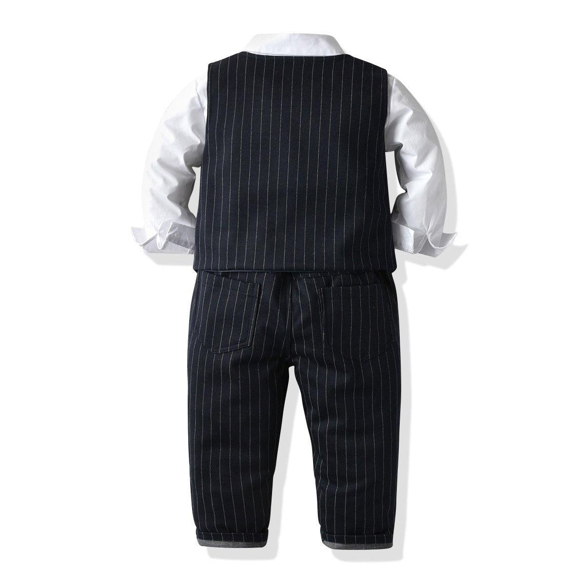 British Style Banquet Baby Boy Set Formal 2 Pcs Suits - MomyMall