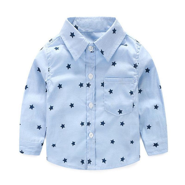 Star Long Sleeve Gentleman Baby Boy Set 3 Pcs Suits