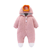 Baby Cute Fashion Colorful One-piece Warm Winter Romper