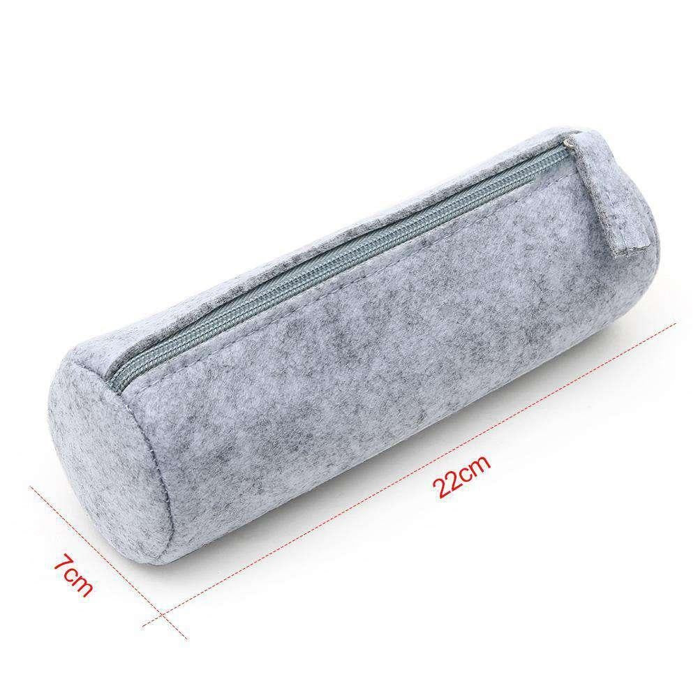 Minimal Grey Felt Pencil Cases - MomyMall