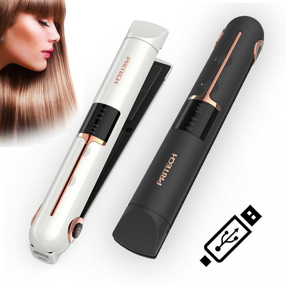 Mini USB Cordless Travel Hair Straightener - MomyMall