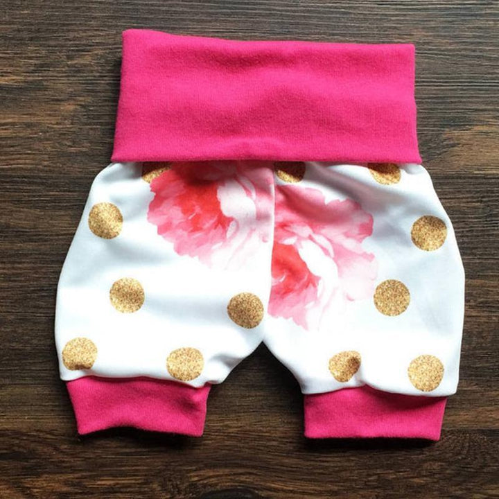 4PCS “Grandma makes EVERYTHING Better” Lovely Floral Printed Baby Set - MomyMall