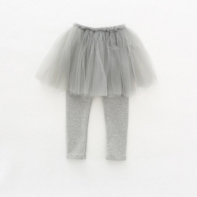 Baby Girls Skirts Legging Tutu Layer Skinny Spring Autumn Pants 1-6 Years