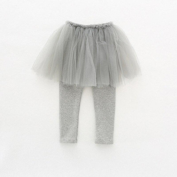 Baby Girls Skirts Legging Tutu Layer Skinny Spring Autumn Pants 1-6 Years